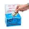 Adiroffice Acrylic Locking Suggestion Box with Message Display, PK3 ADI637-CRB-3pk - alternate 3